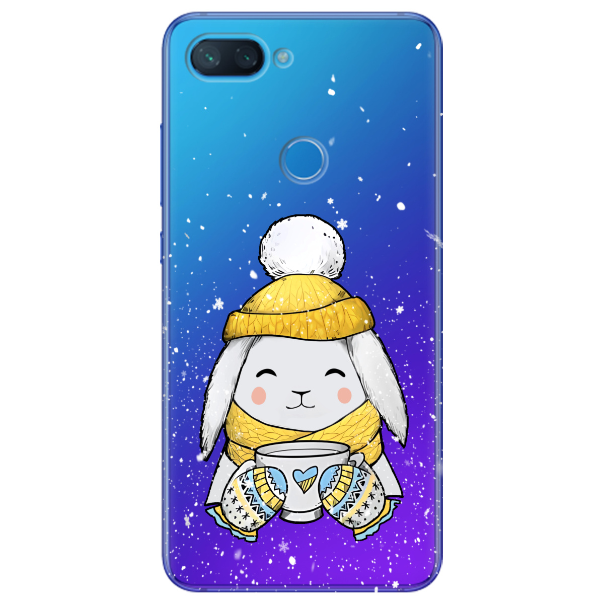 Чохол для Xiaomi Mi 8 Lite Пухнастик - фото 1 - Чохли для телефонів