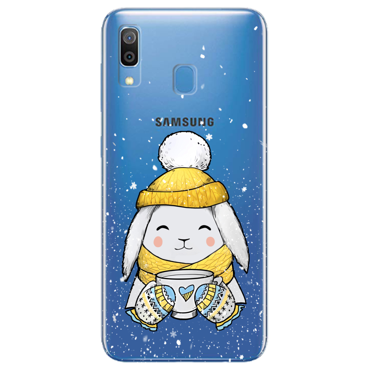 Чехол для Samsung Galaxy A30 Пухнастик - фото 1 - Чехлы для телефонов