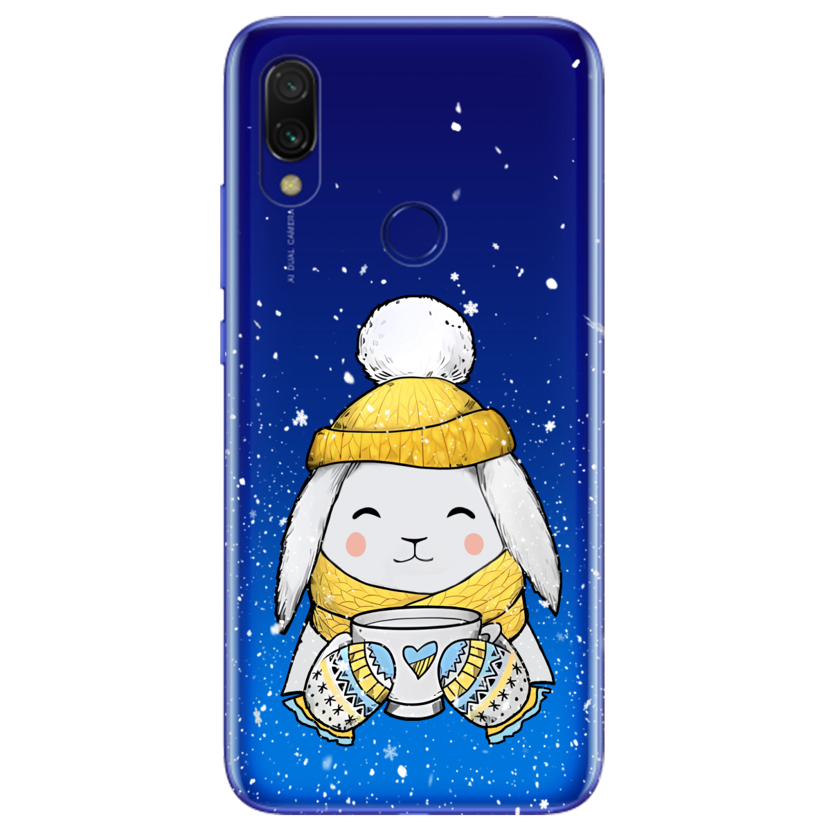 Чехол для Xiaomi Redmi 7 Пухнастик - фото 1 - Чехлы для телефонов