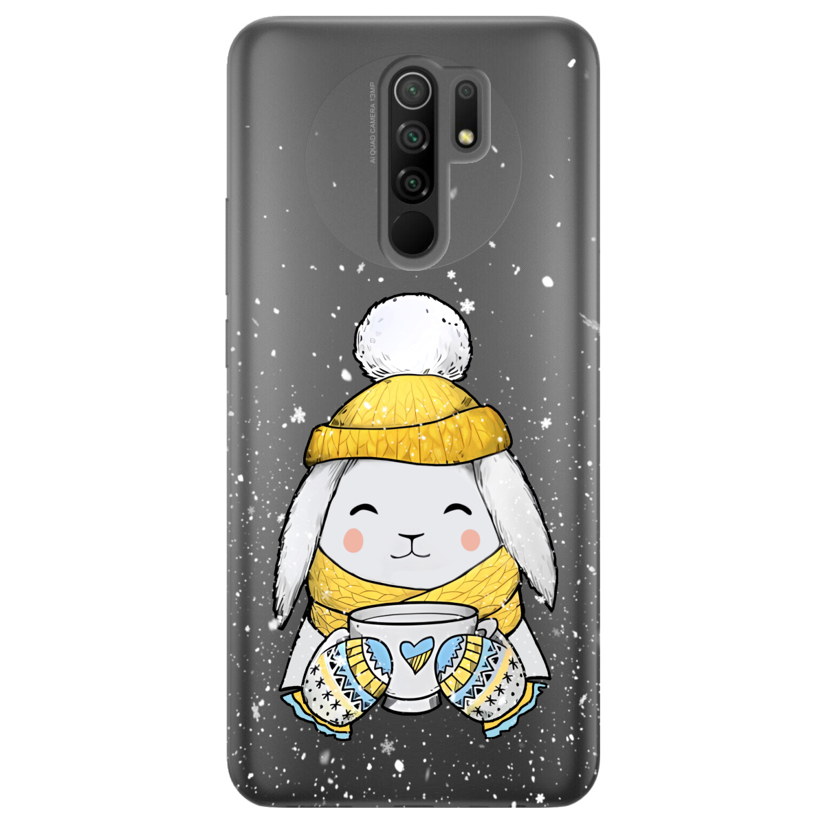 Чехол для Xiaomi Redmi 9 Пухнастик - фото 1 - Чехлы для телефонов