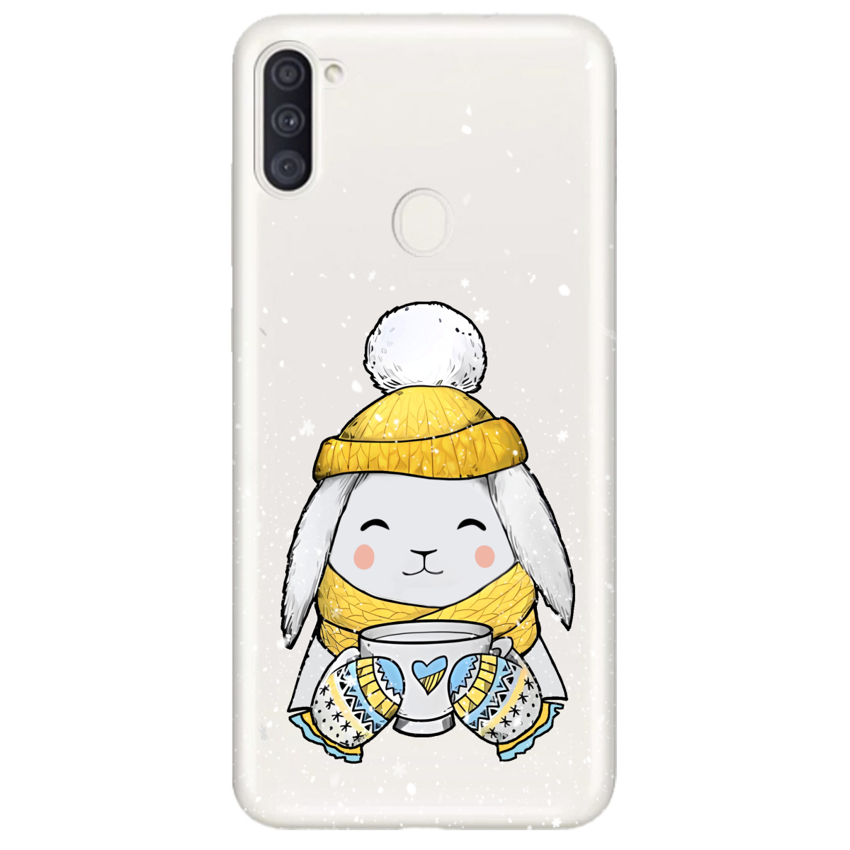 Чехол для Samsung Galaxy A11 Пухнастик - фото 1 - Чехлы для телефонов