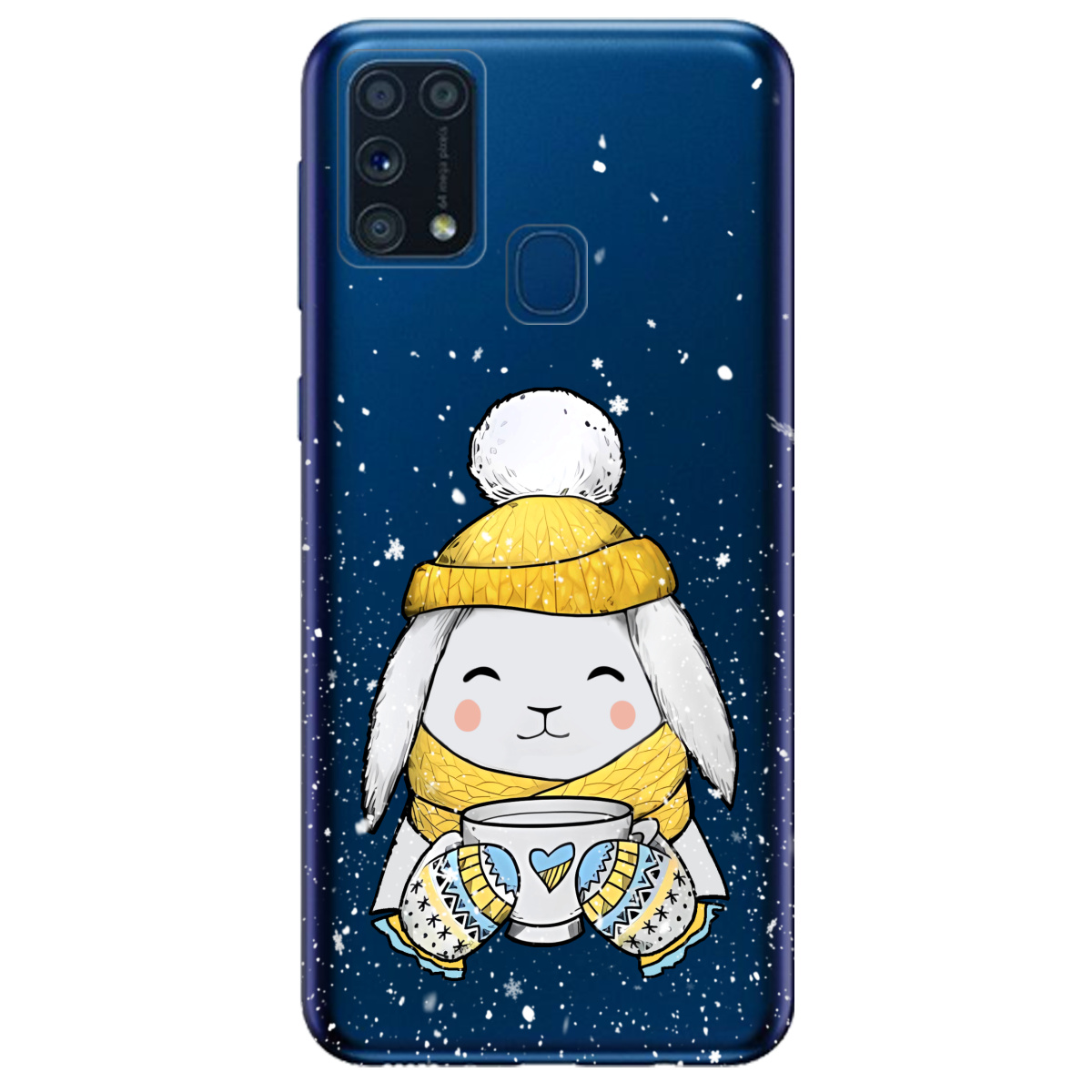 Чохол для Samsung Galaxy M31 Пухнастик - фото 1 - Чохли для телефонів