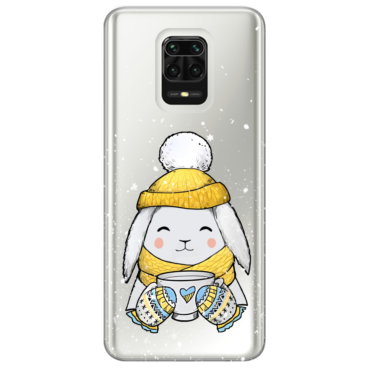 Чехол для Xiaomi Redmi Note 9 Pro Пухнастик - фото 1 - Чехлы для телефонов