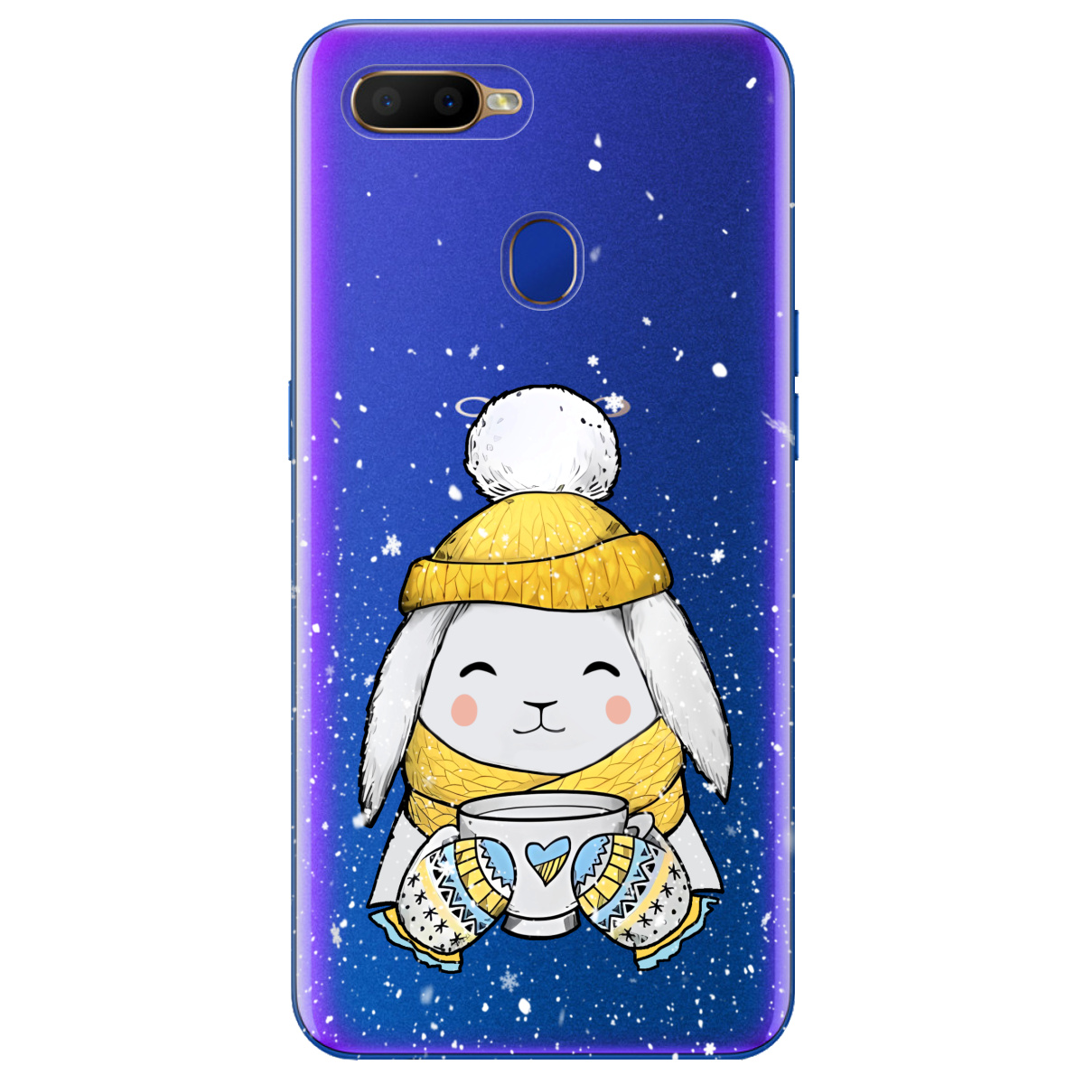 Чехол для Oppo A5s Пухнастик - фото 1 - Чехлы для телефонов