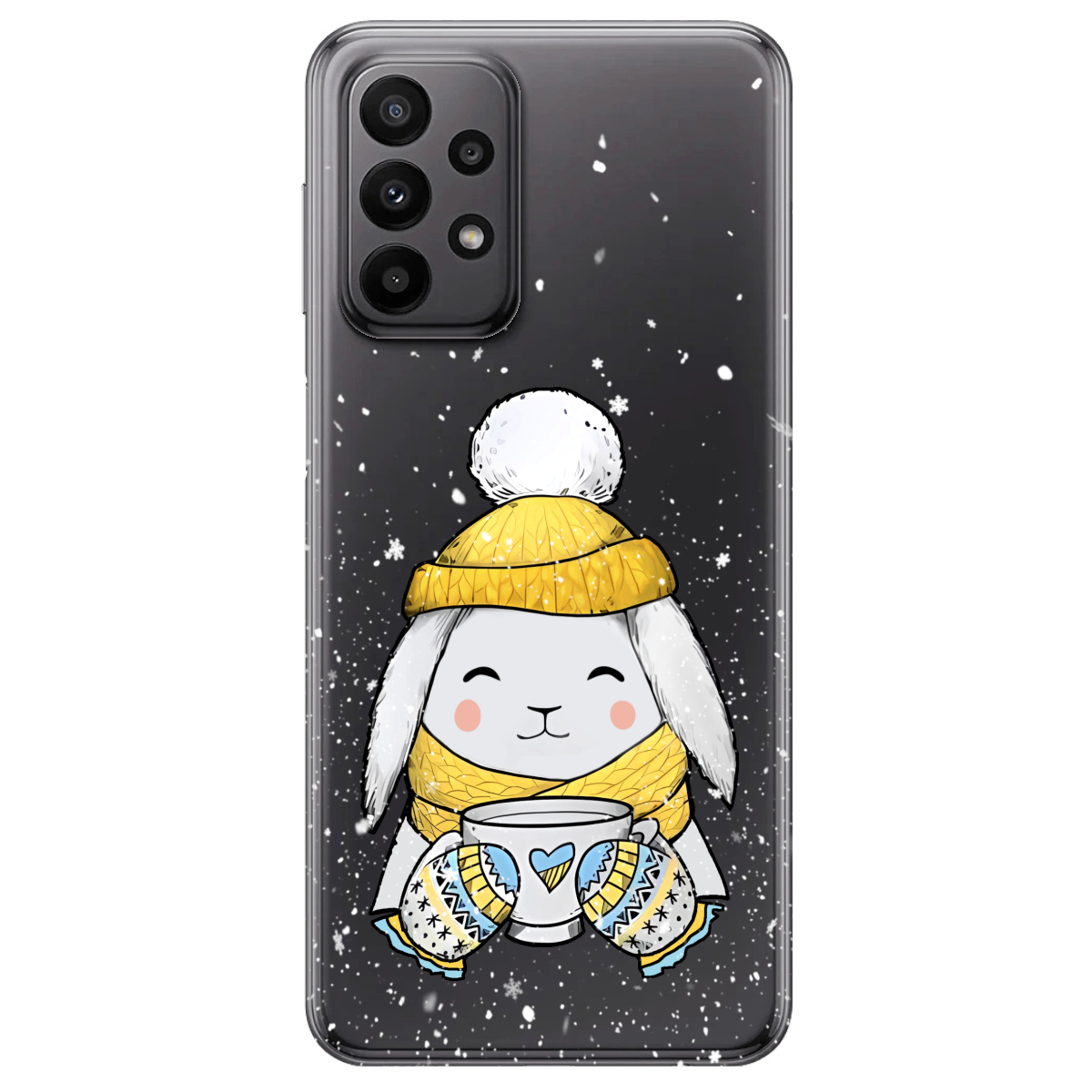 Чохол для Samsung Galaxy A23 4G Пухнастик - фото 1 Чохол для Samsung Galaxy A23 4G Пухнастик - фото 1 - Чохли для телефонів