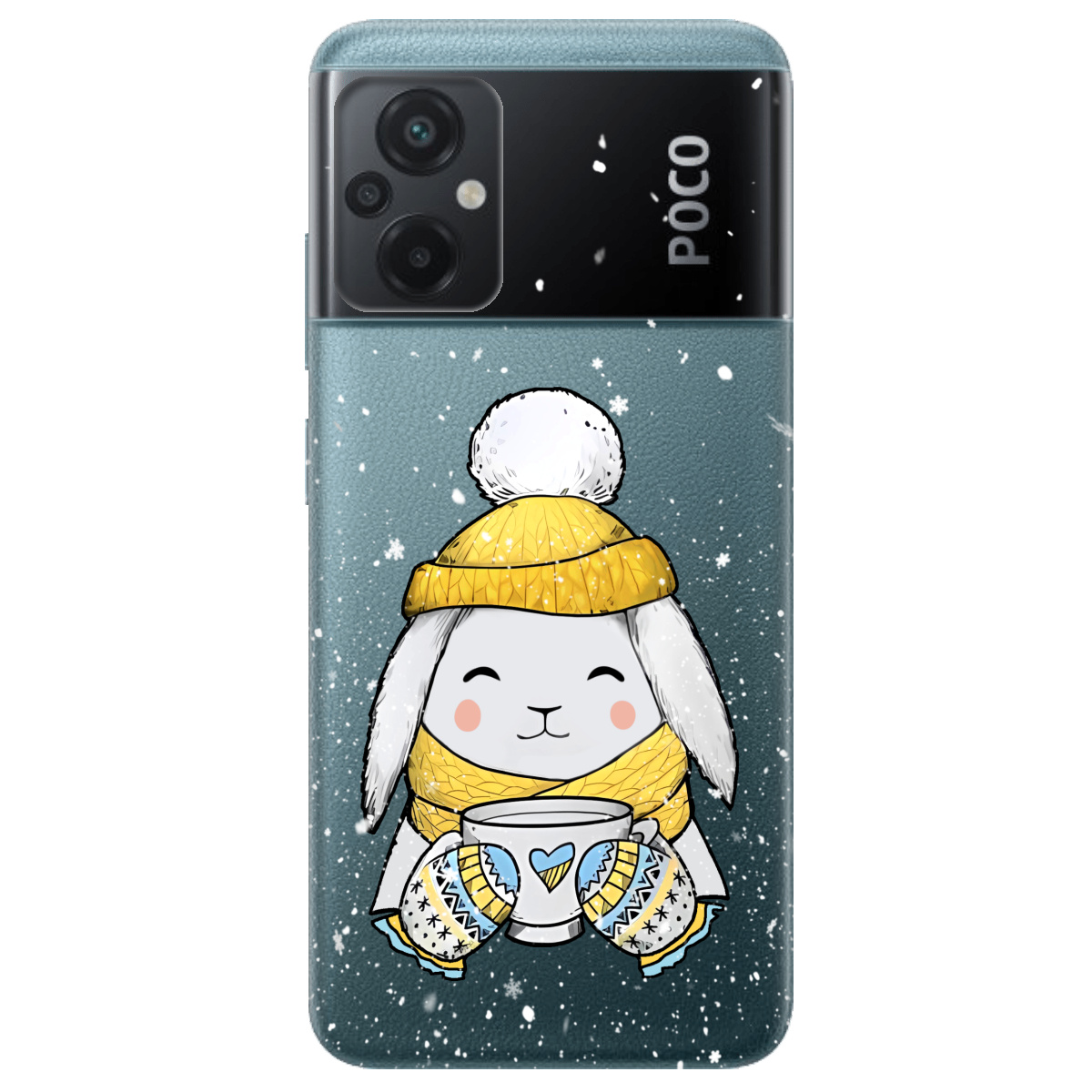 Чехол для Xiaomi Poco M5 Пухнастик - фото 1 Чехол для Xiaomi Poco M5 Пухнастик - фото 1 - Чехлы для телефонов