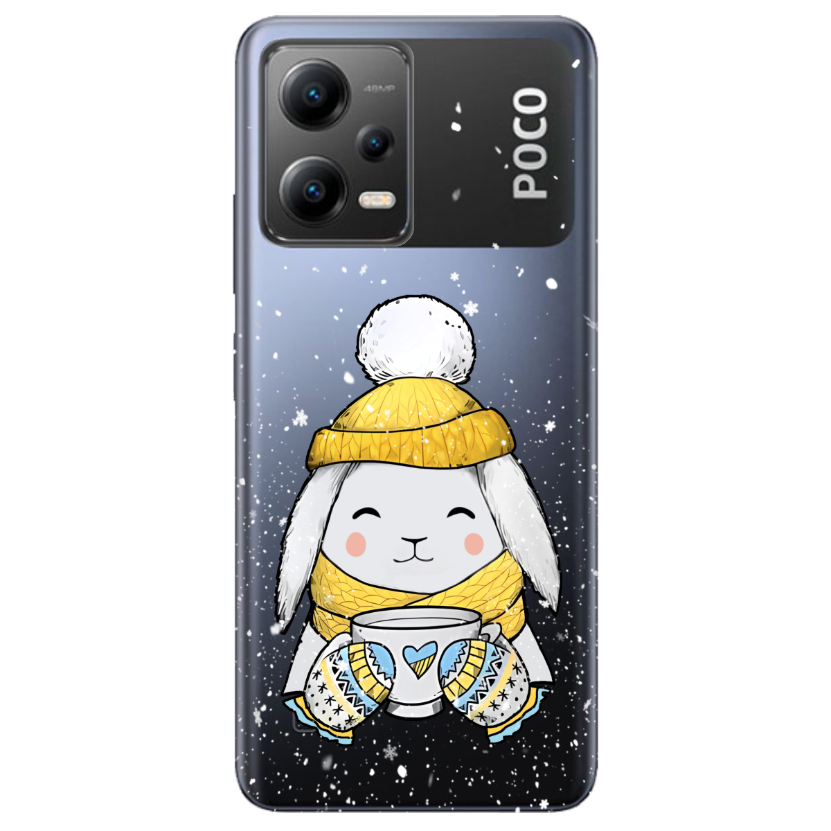 Чехол для Xiaomi Poco X5 5G Пухнастик - фото 1 Чехол для Xiaomi Poco X5 5G Пухнастик - фото 1 - Чехлы для телефонов