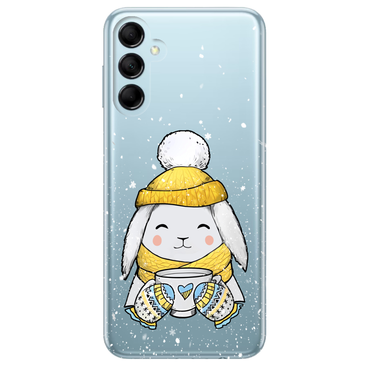 Чохол для Samsung Galaxy M14 5G Пухнастик - фото 1 - Чохли для телефонів