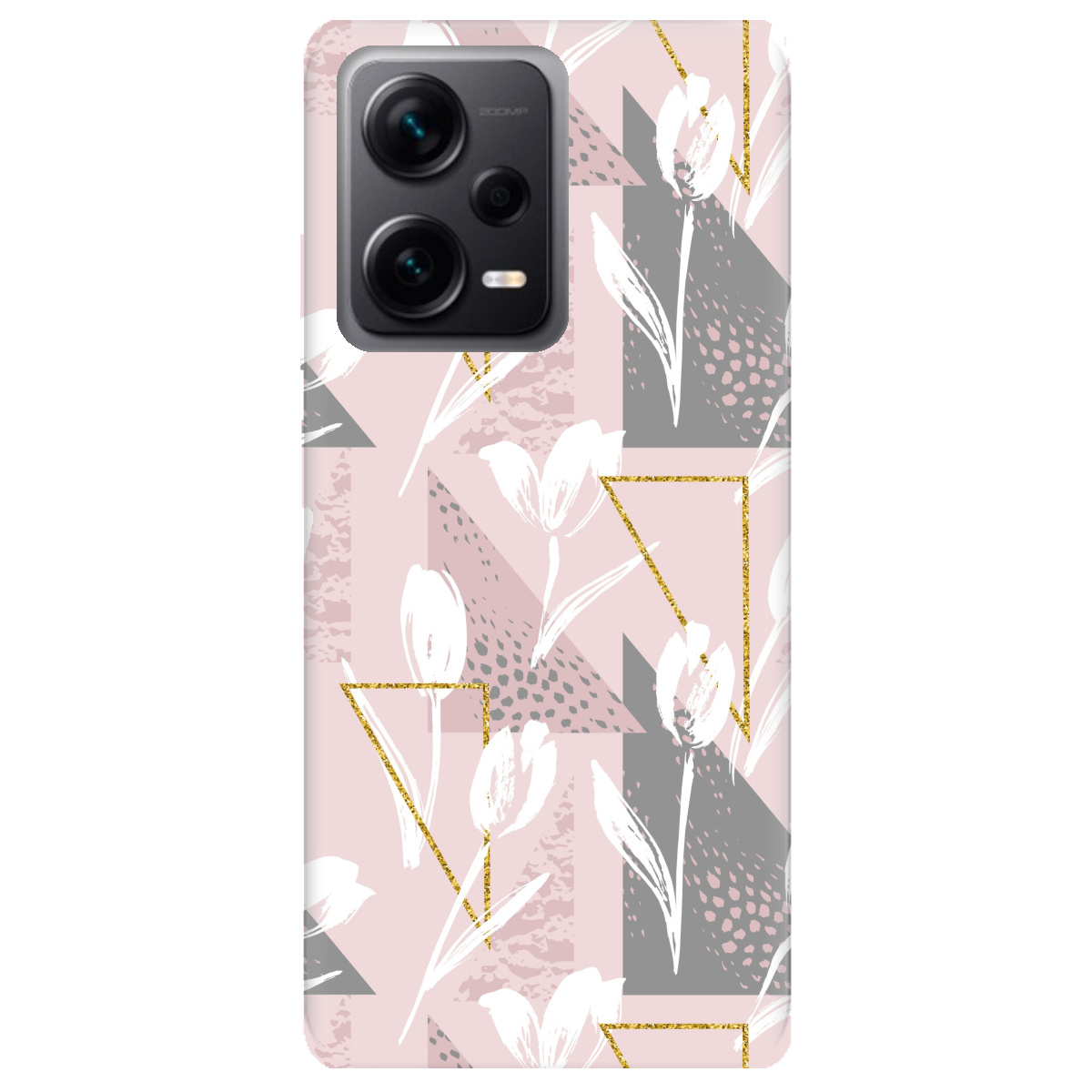 Чохол для Xiaomi Redmi Note 12 Pro + 5G White tulips - фото 1 - Чохли для телефонів