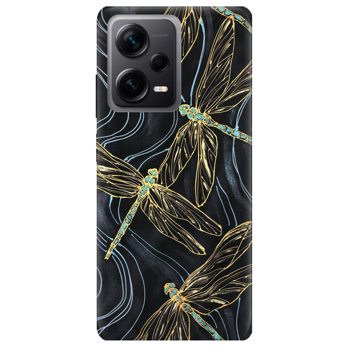 Чехол для Xiaomi Redmi Note 12 Pro + 5G Dragonfly - фото 1 - Чехлы для телефонов
