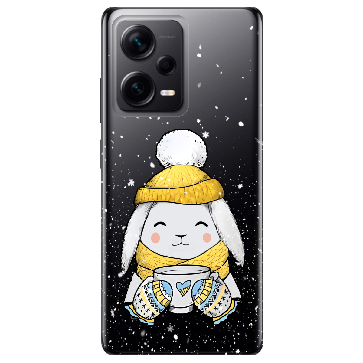 Чехол для Xiaomi Redmi Note 12 Pro + 5G Пухнастик - фото 1 - Чехлы для телефонов