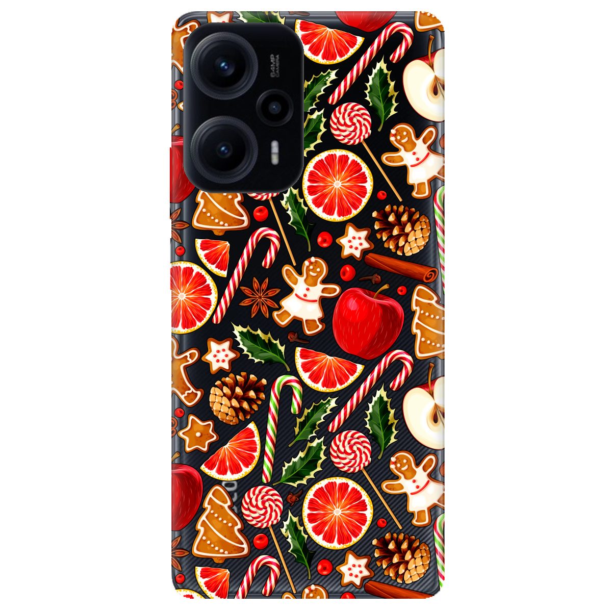 Чехол для Xiaomi Poco F5 Christmas spices - фото 1 - Чехлы для телефонов