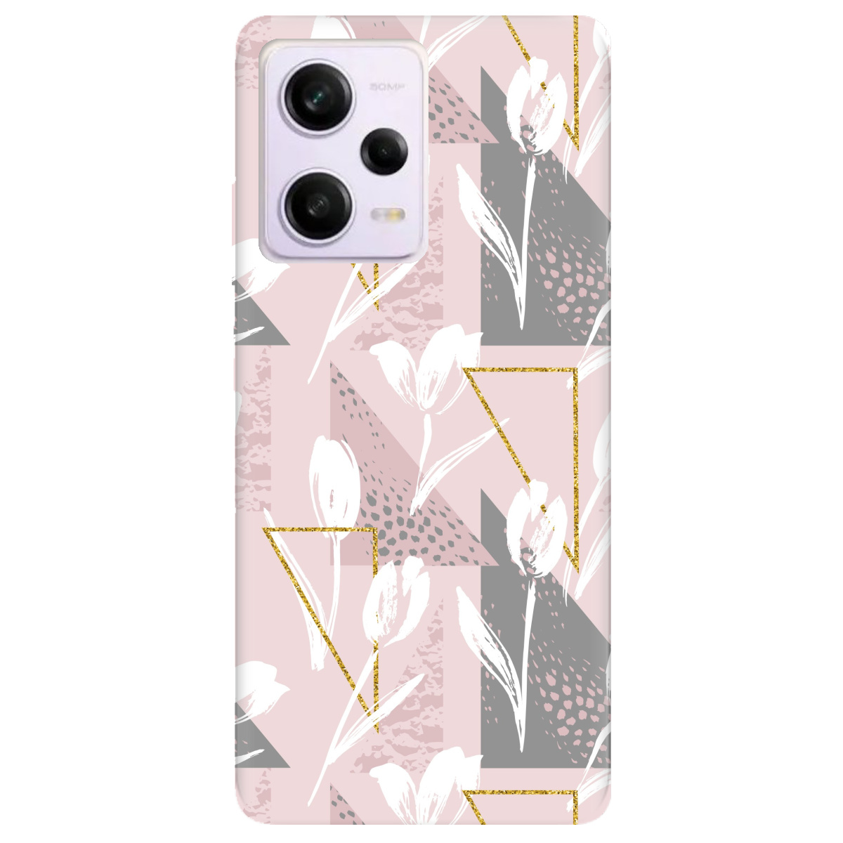 Чохол для Xiaomi Poco X5 Pro 5G White tulips - фото 1 - Чохли для телефонів