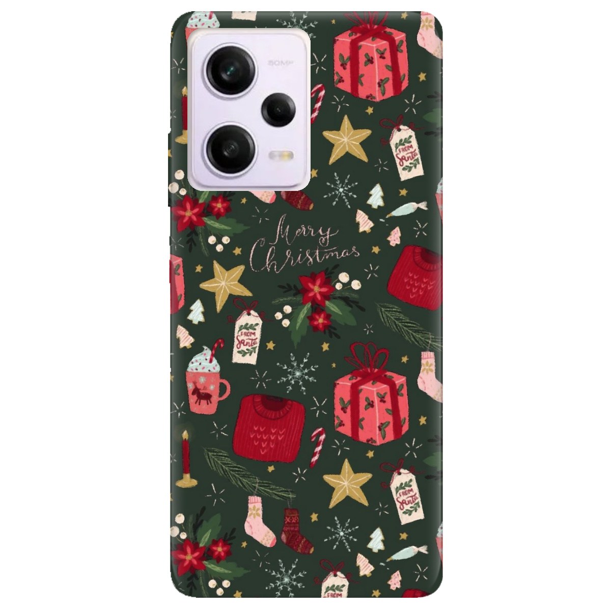 Чехол для Xiaomi Poco X5 Pro 5G Merry christmas - фото 1 - Чехлы для телефонов