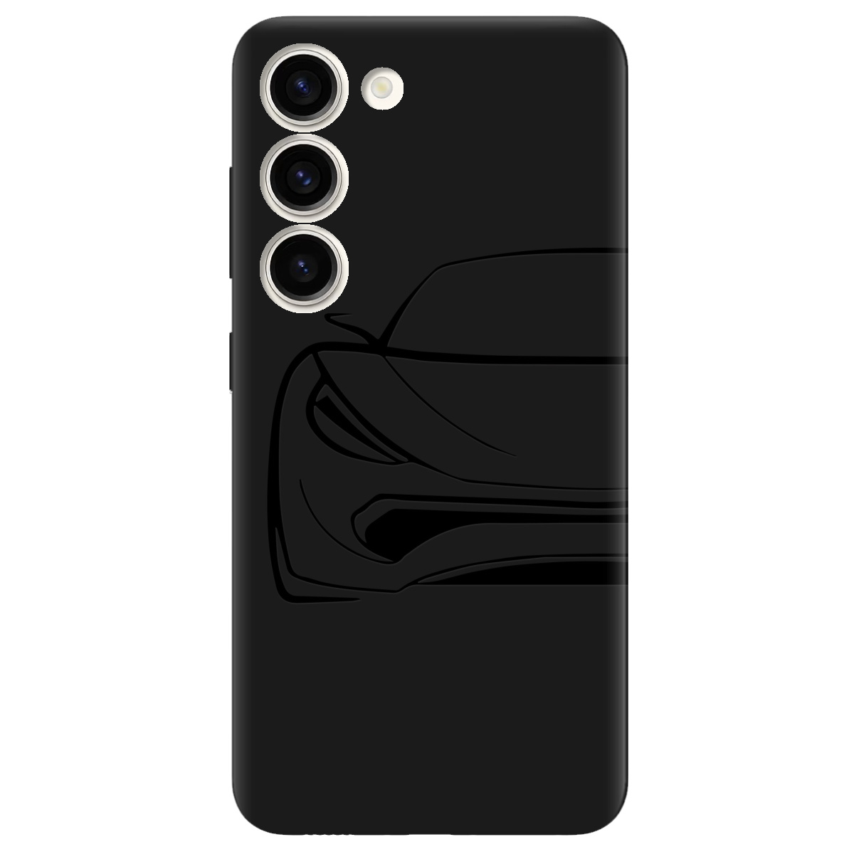 Чехол для Samsung Galaxy S23 черный матовый soft touch Sport Car - фото 1 Чехол для Samsung Galaxy S23 черный матовый soft touch Sport Car - фото 1 - Чехлы для телефонов
