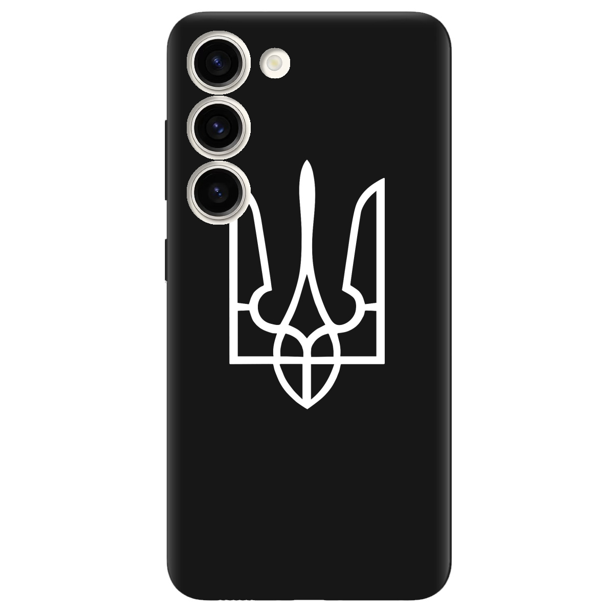 Чехол для Samsung Galaxy S23 Plus черный матовый soft touch Gerb - фото 1 - Чехлы для телефонов