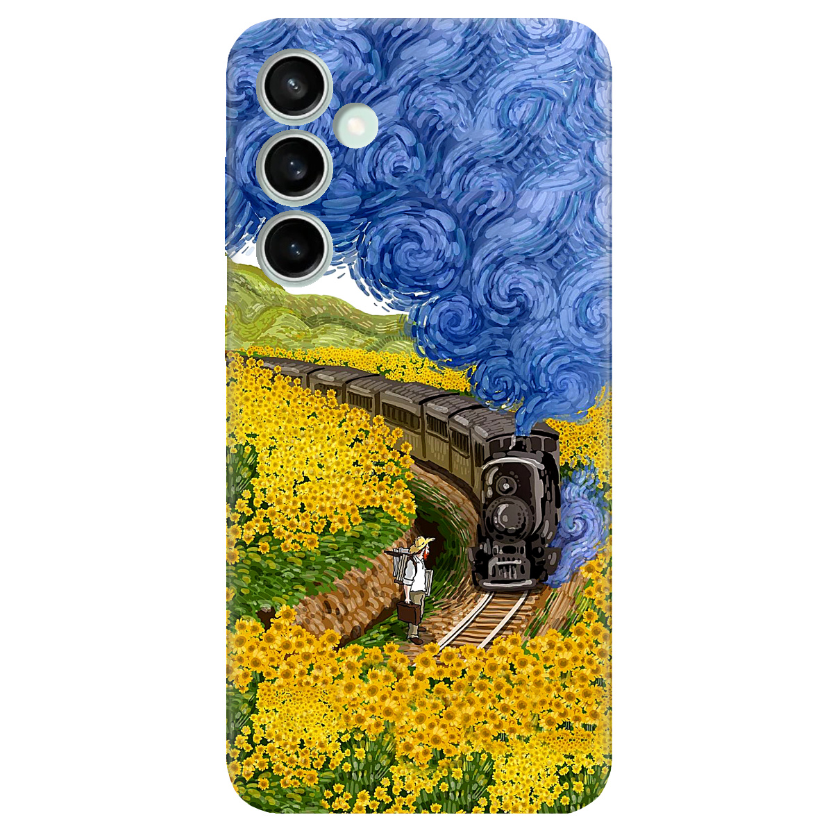 Чехол для Samsung Galaxy S23 FE Train - фото 1 - Чехлы для телефонов