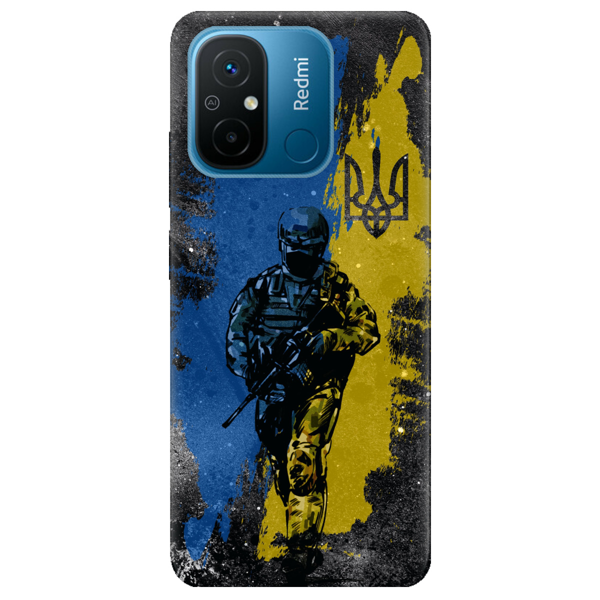 Чехол для Xiaomi Redmi 12C Захисники України - фото 1 Чехол для Xiaomi Redmi 12C Захисники України - фото 1 - Чехлы для телефонов