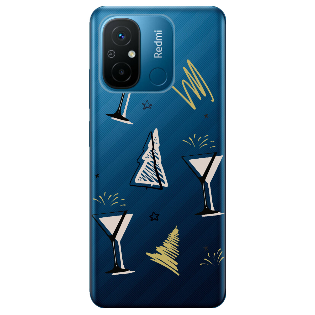 Чохол для Xiaomi Redmi 12C Hello New Year - фото 1 - Чохли для телефонів