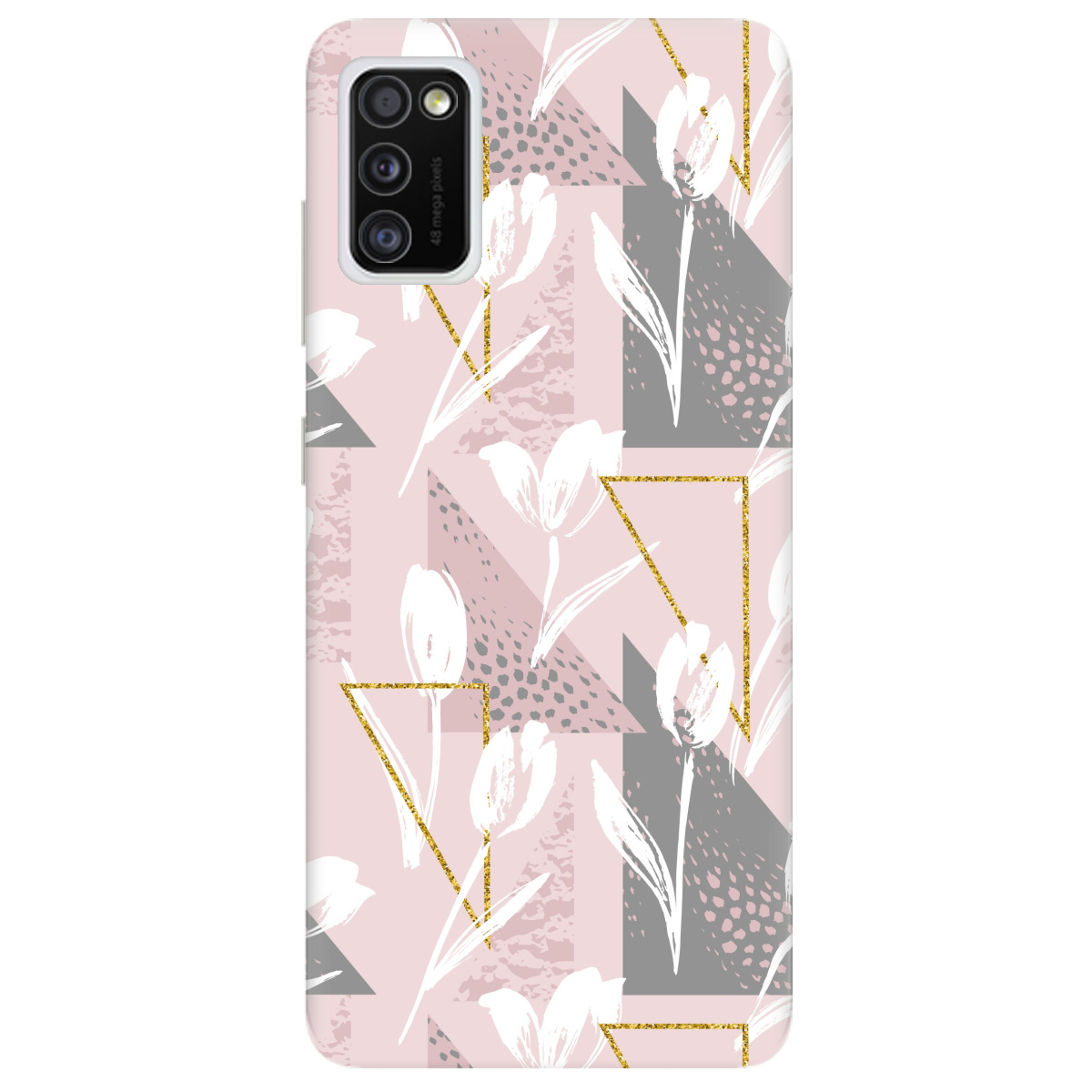 Чехол для Samsung Galaxy A41 White tulips - фото 1 - Чехлы для телефонов