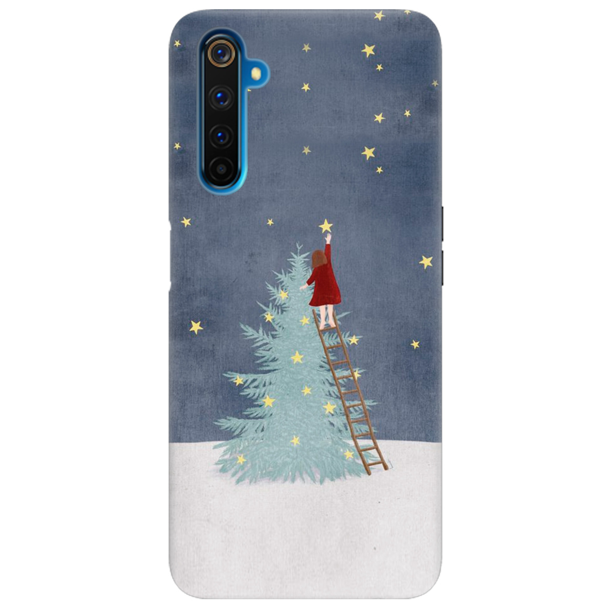 Чохол для Realme 6 Pro Girlwithstar - фото 1 - Чохли для телефонів