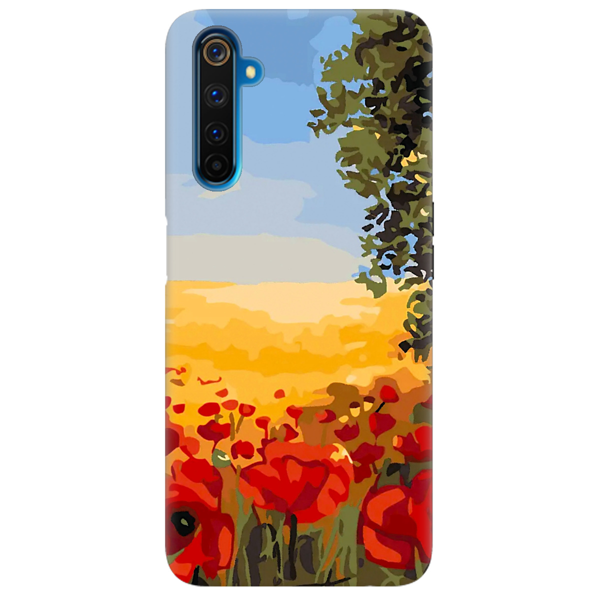 Чохол для Realme 6 Pro Рідна моя Україна - фото 1 - Чохли для телефонів