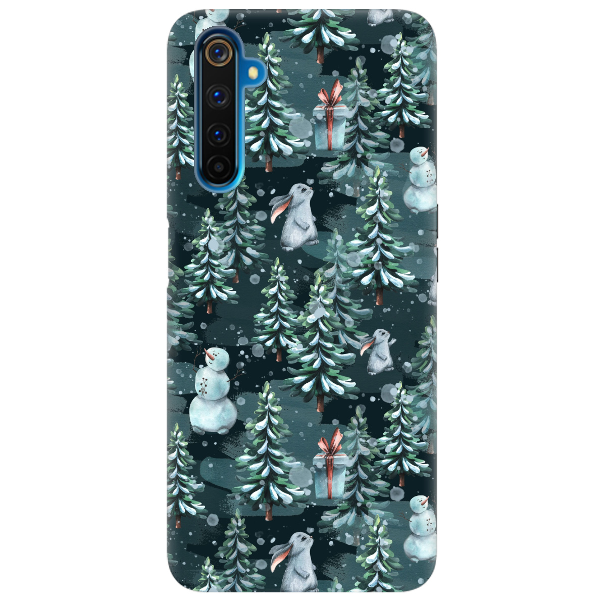 Чохол для Realme 6 Pro Winter forest - фото 1 - Чохли для телефонів