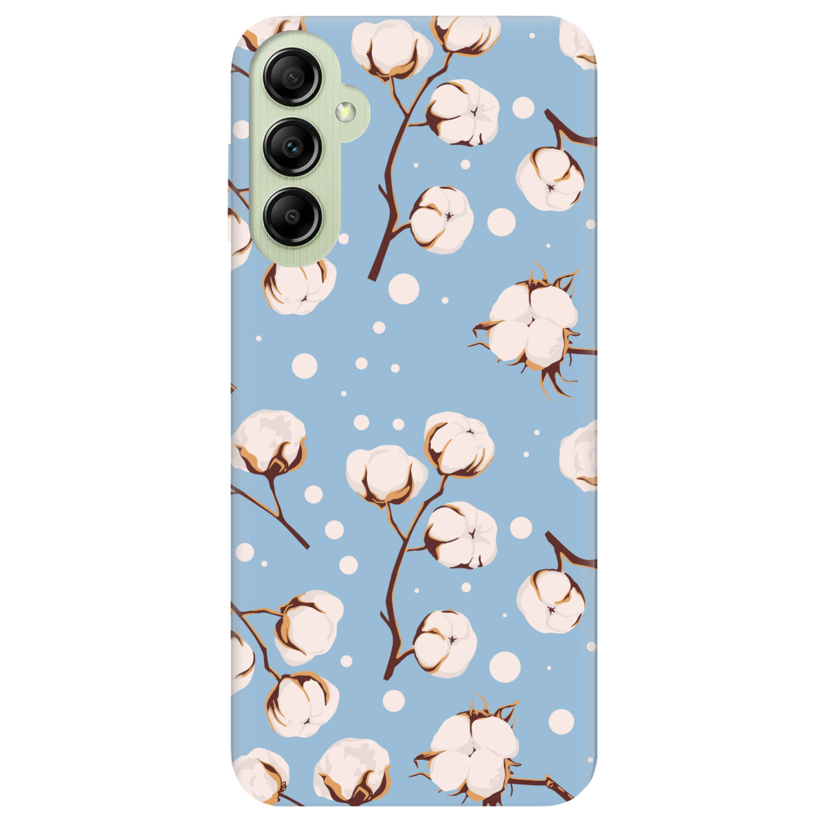 Чехол для Samsung Galaxy A14 Квітка бавовни - фото 1 - Чехлы для телефонов