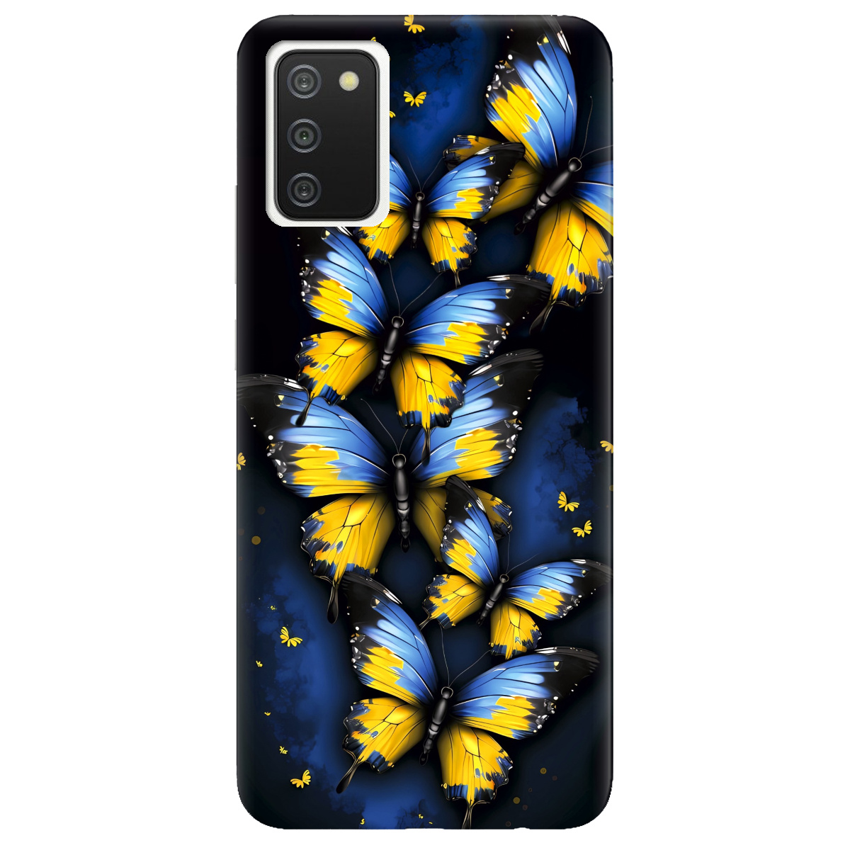 Чехол для Samsung Galaxy A02s Метелики - фото 1 Чехол для Samsung Galaxy A02s Метелики - фото 1 - Чехлы для телефонов