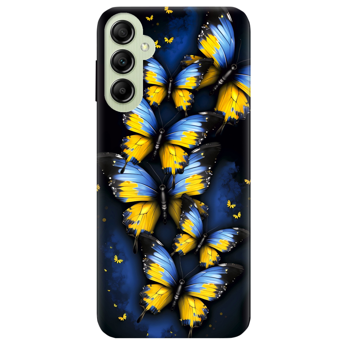 Чохол для Samsung Galaxy A14 Метелики - фото 1 Чохол для Samsung Galaxy A14 Метелики - фото 1 - Чохли для телефонів