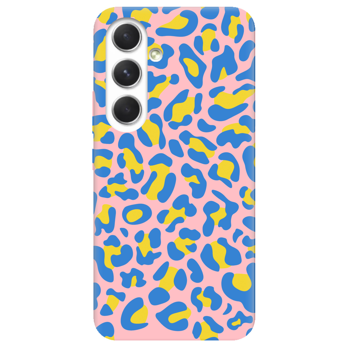 Чехол для Samsung Galaxy A54 нежно-розовый матовый soft touch LeopardUA - фото 1 - Чехлы для телефонов