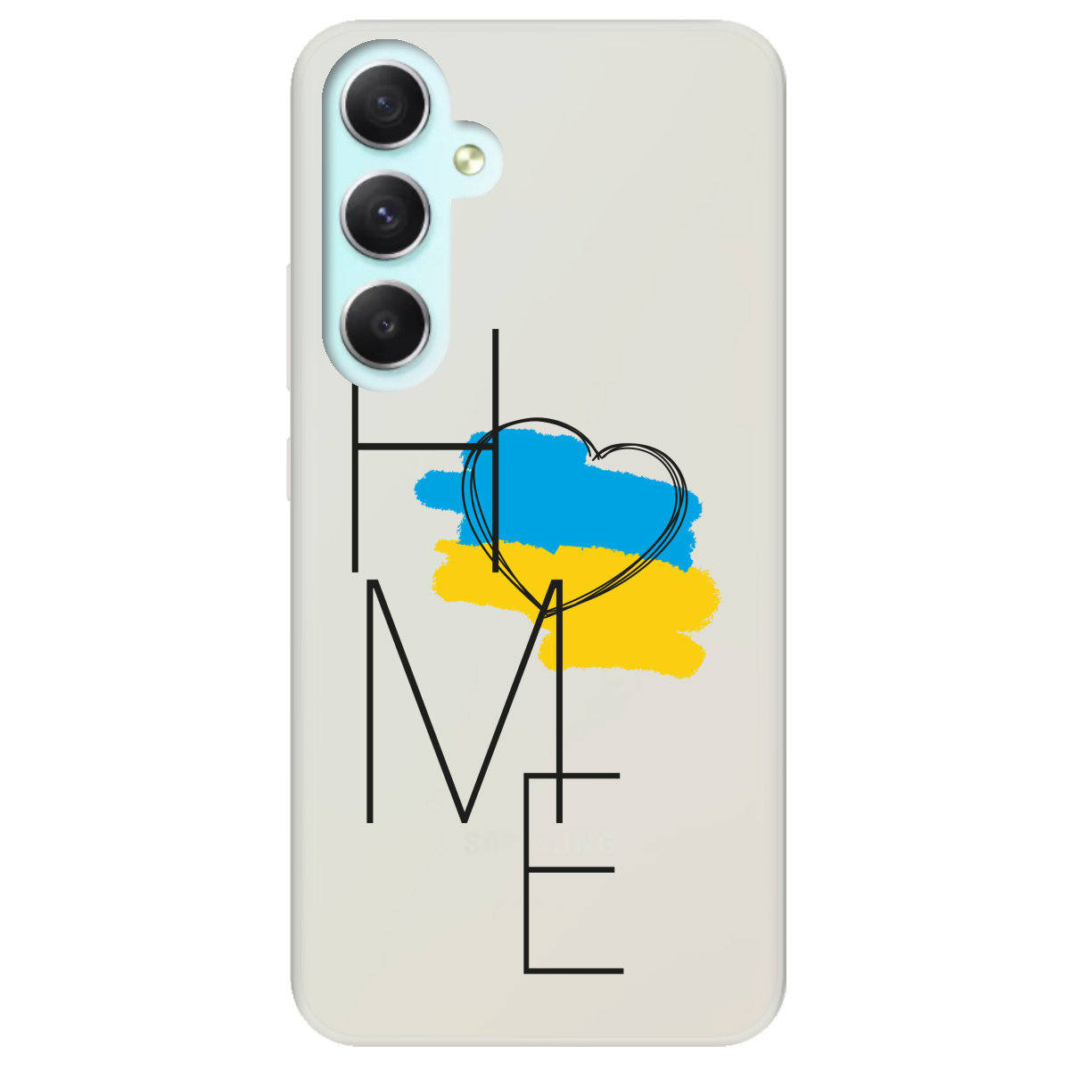 Чохол для Samsung Galaxy A34 напівпрозорий матовий soft touch Home - фото 1 Чохол для Samsung Galaxy A34 напівпрозорий матовий soft touch Home - фото 1 - Чохли для телефонів