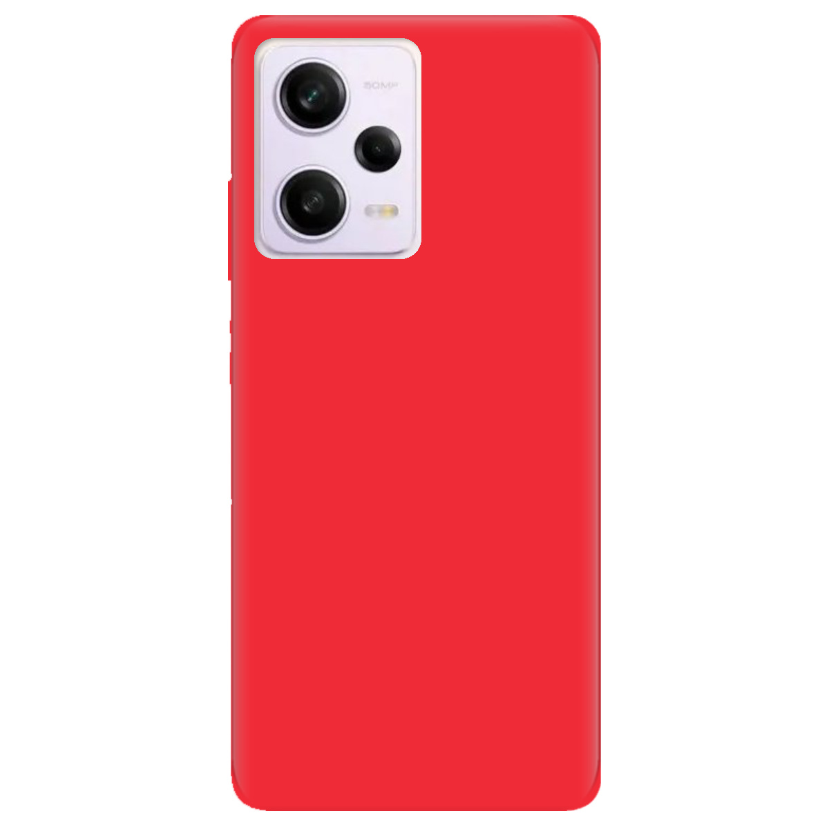 Чехол для Xiaomi Redmi Note 12 Pro 5G ярко-красный матовый soft touch - фото 1 - Чехлы для телефонов