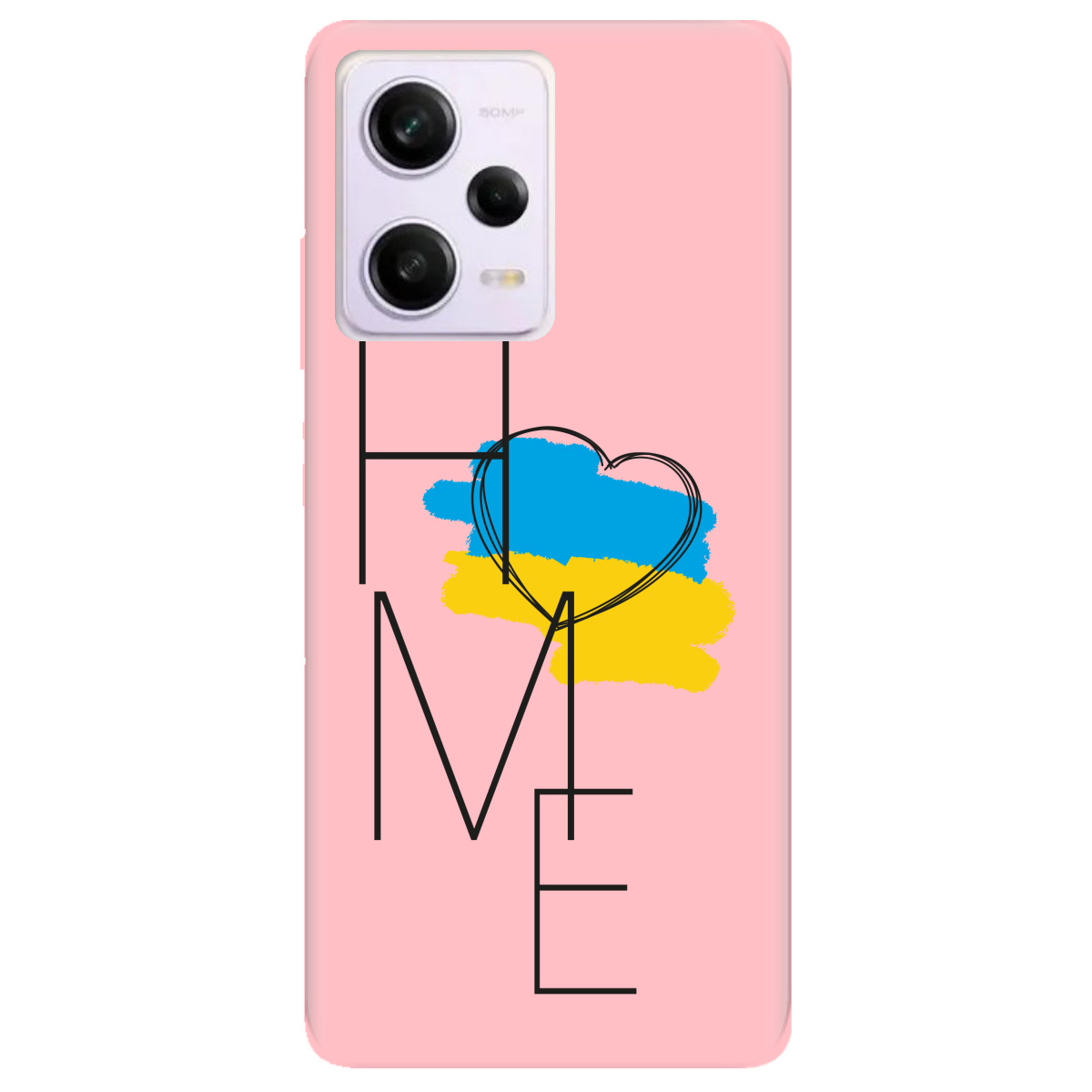 Чехол для Xiaomi Poco X5 Pro 5G нежно-розовый матовый soft touch Home - фото 1 - Чехлы для телефонов