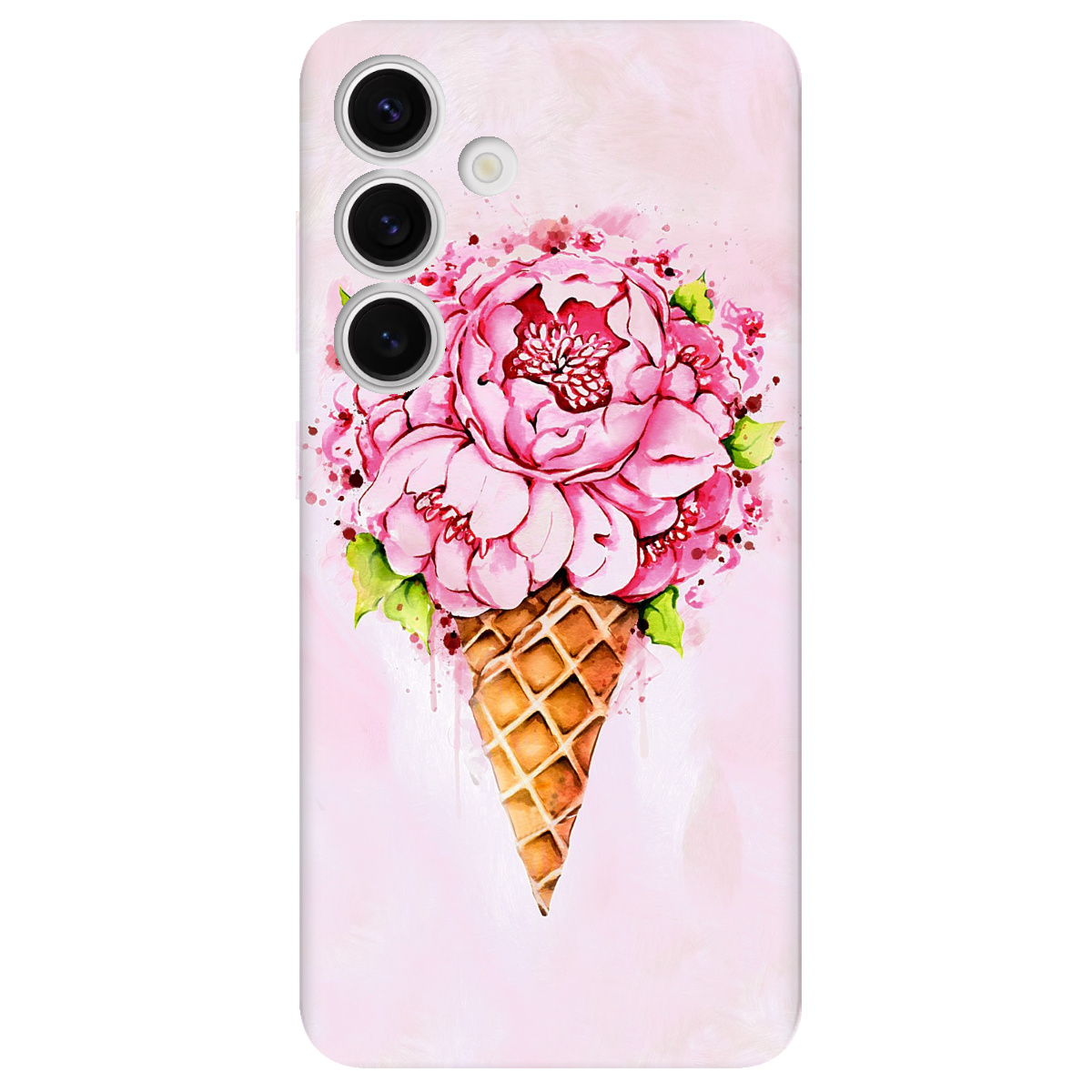 Чехол для Samsung Galaxy S24 Ice cream - фото 1 - Чехлы для телефонов