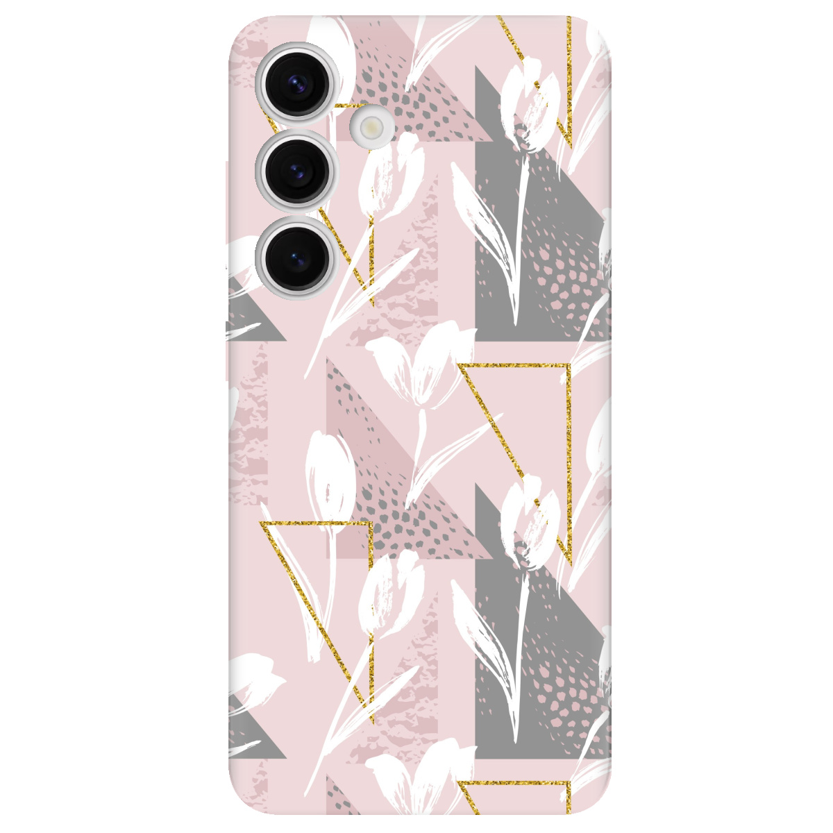 Чехол для Samsung Galaxy S24 White tulips - фото 1 - Чехлы для телефонов