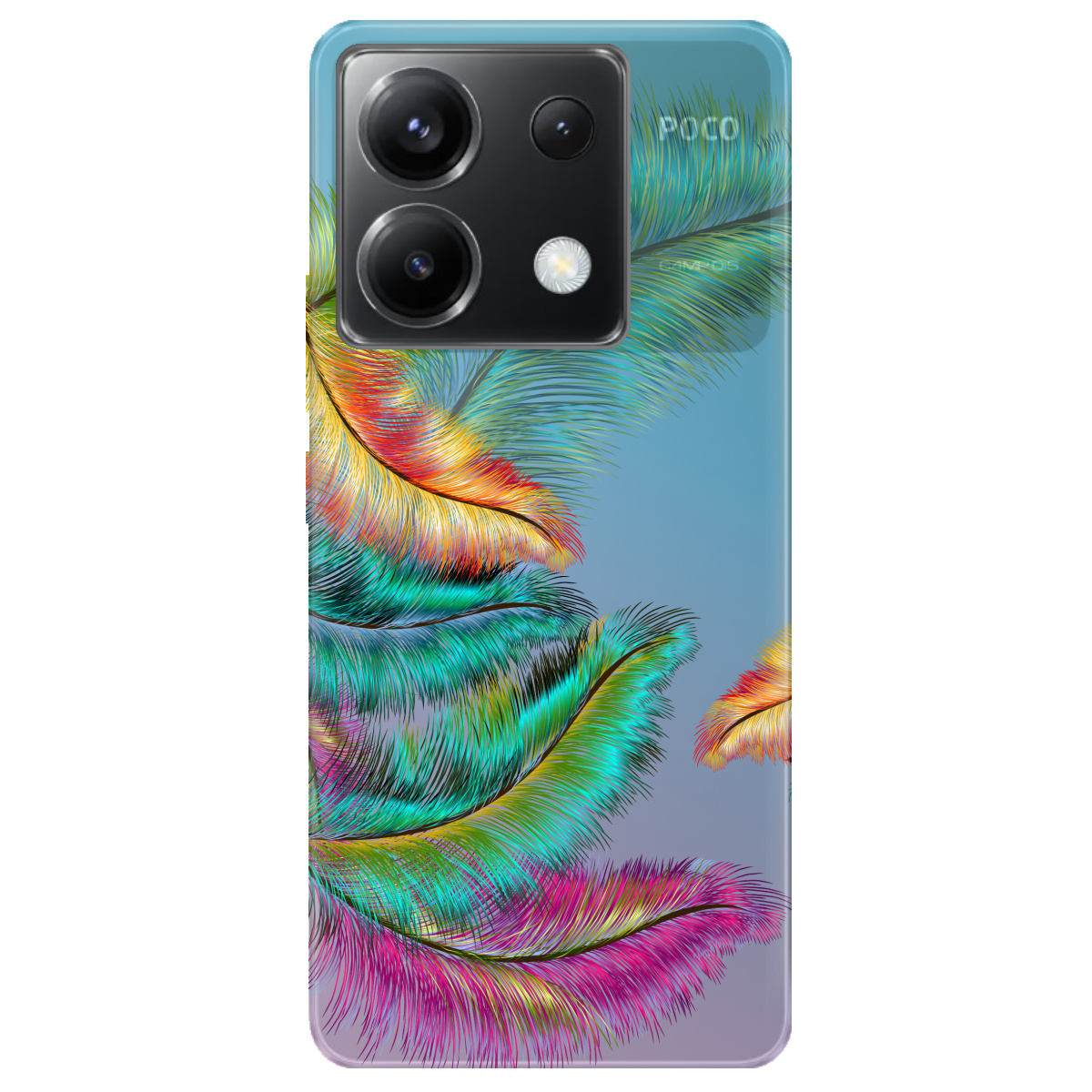 Чохол для Xiaomi Poco X6 Пух - фото 1 Чохол для Xiaomi Poco X6 Пух - фото 1 - Чохли для телефонів
