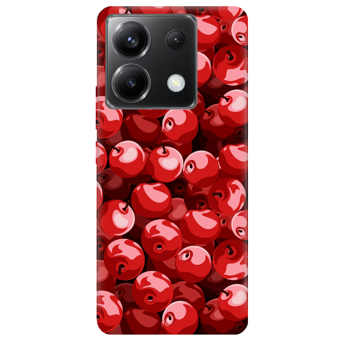 Чехол для Xiaomi Poco X6 Cherry - фото 1 - Чехлы для телефонов