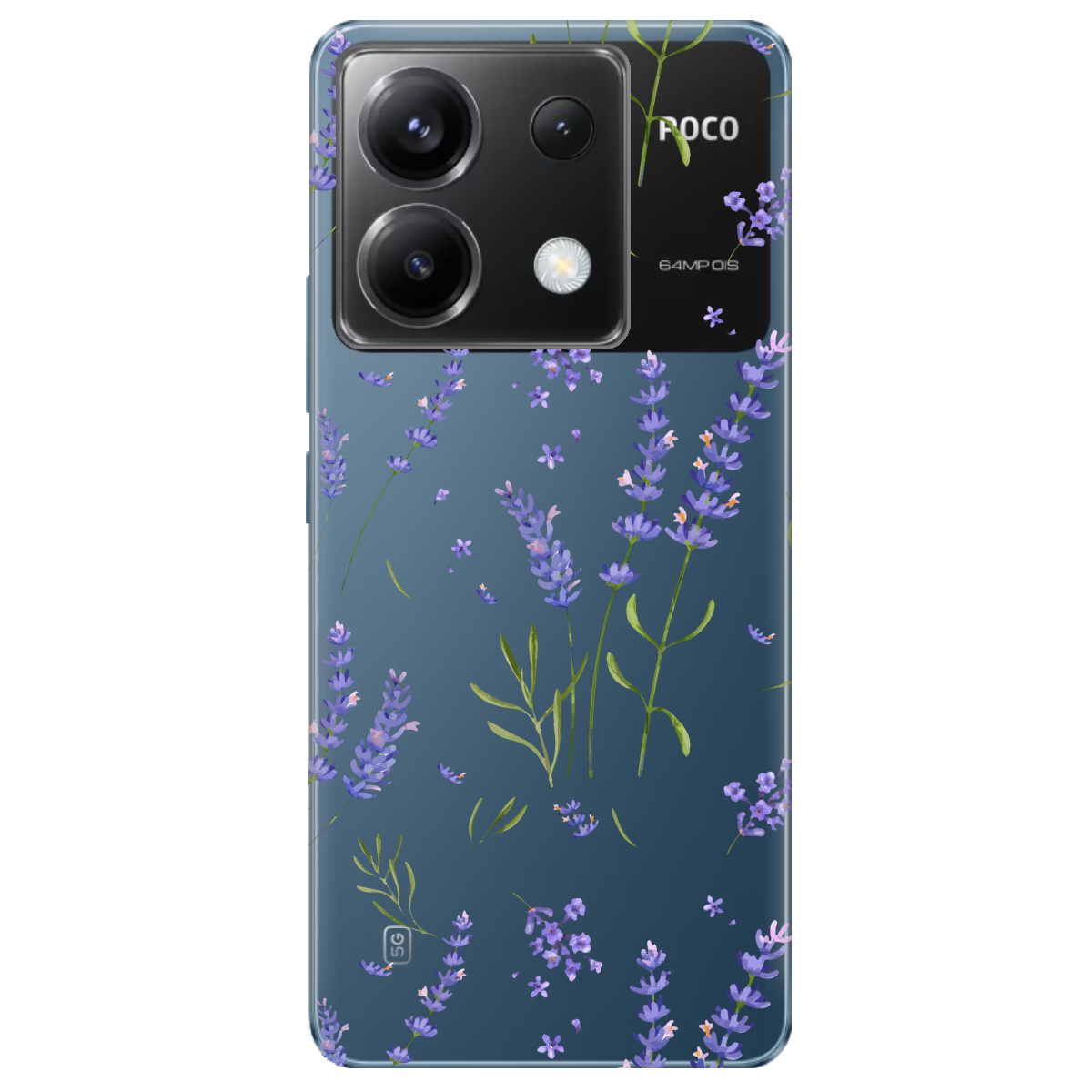 Чохол для Xiaomi Poco X6 Lavender - фото 1 Чохол для Xiaomi Poco X6 Lavender - фото 1 - Чохли для телефонів