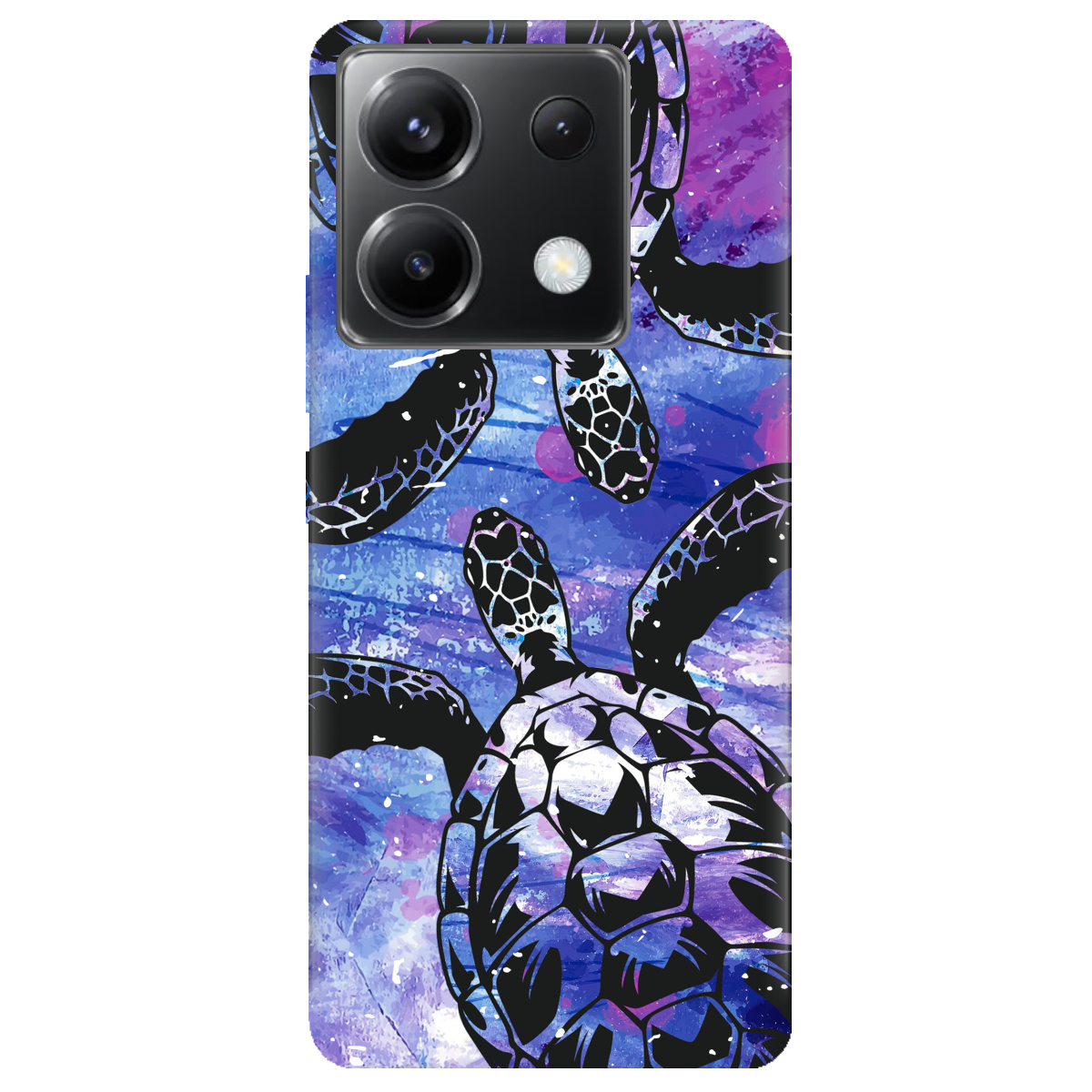 Чехол для Xiaomi Poco X6 Turtles - фото 1 Чехол для Xiaomi Poco X6 Turtles - фото 1 - Чехлы для телефонов