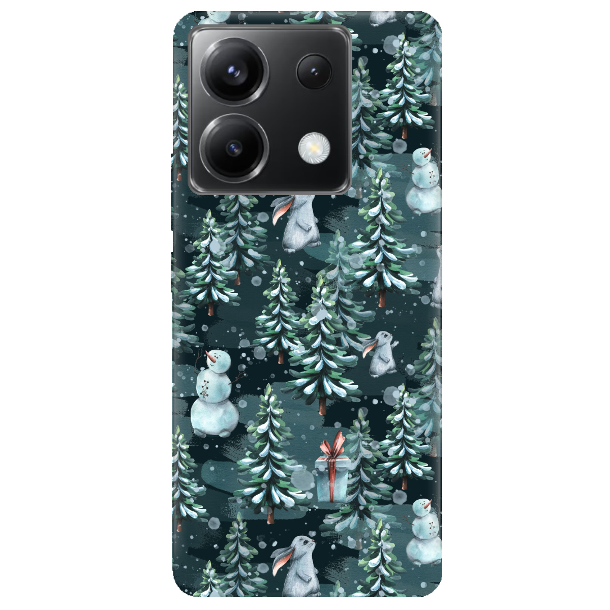 Чехол для Xiaomi Poco X6 Winter forest - фото 1 - Чехлы для телефонов