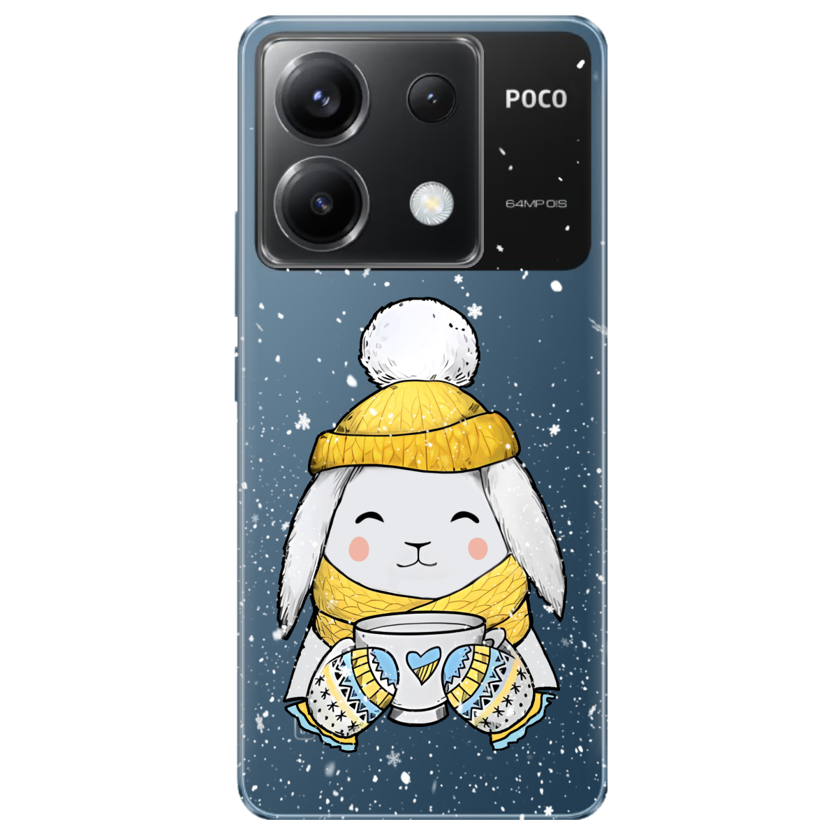 Чохол для Xiaomi Poco X6 Пухнастик - фото 1 - Чохли для телефонів