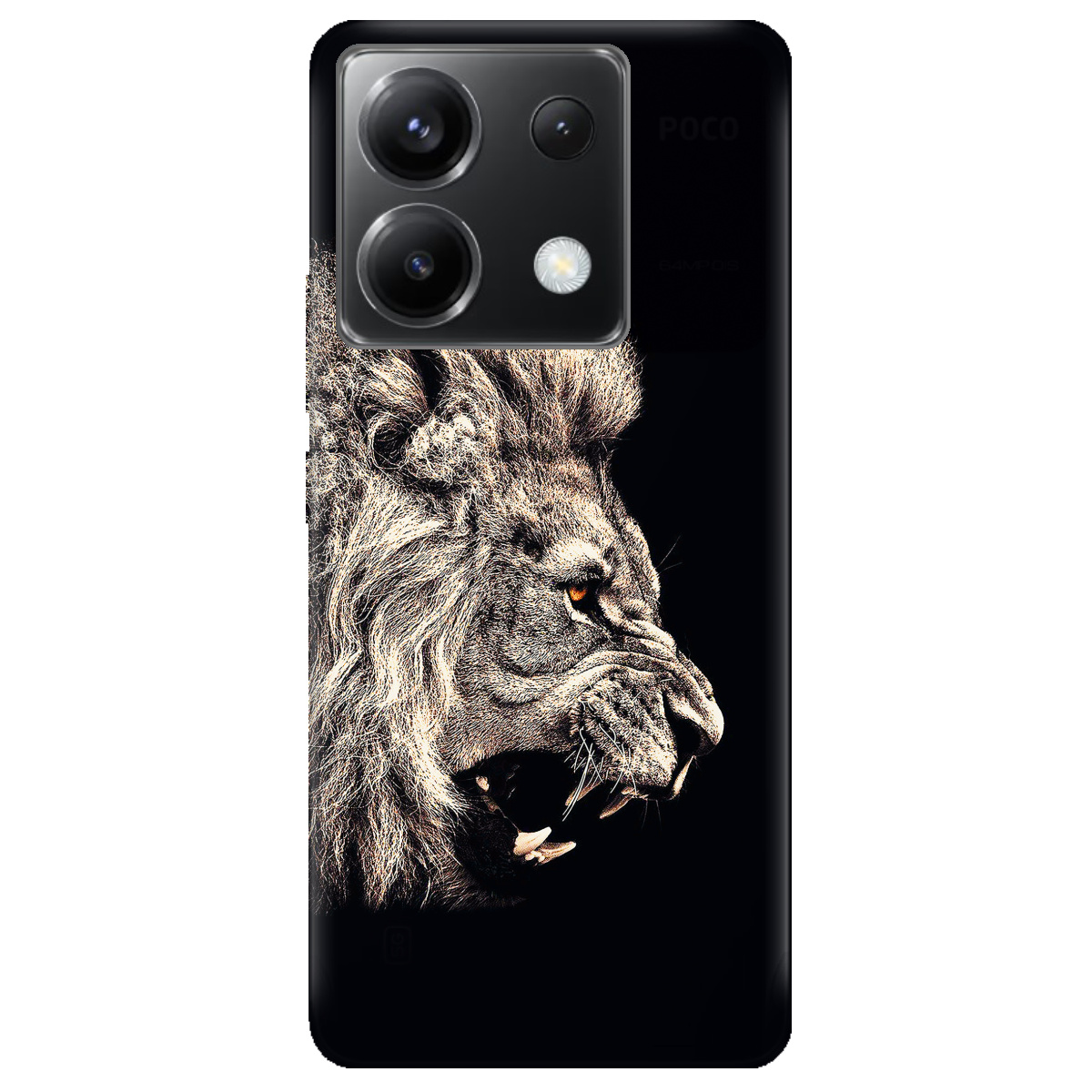 Чехол для Xiaomi Redmi Note 13 Pro 5G LION - фото 1 - Чехлы для телефонов