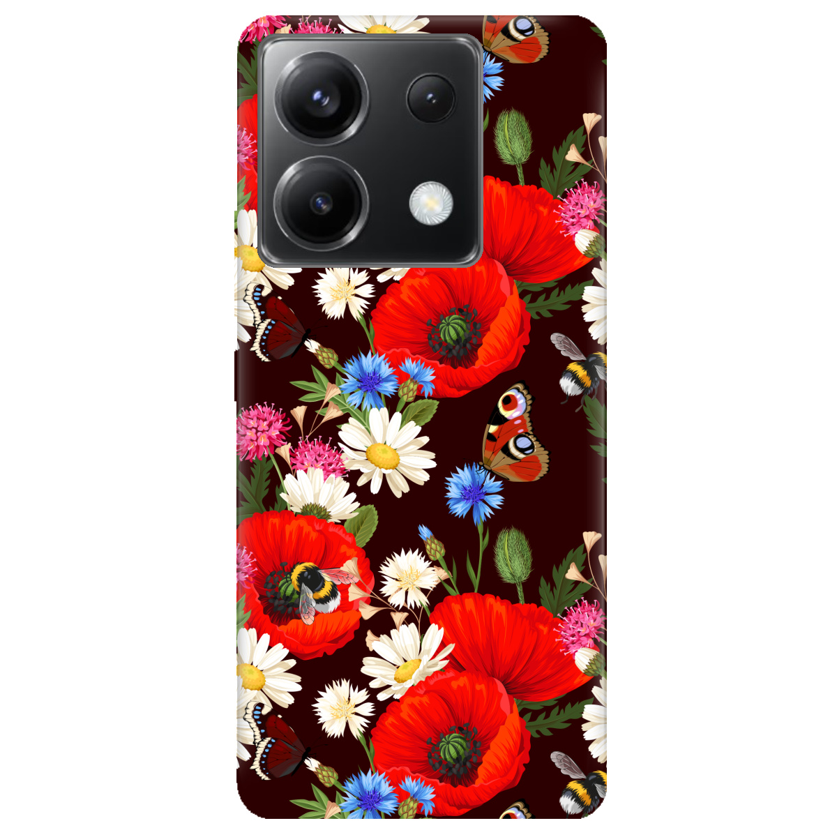 Чохол для Xiaomi Redmi Note 13 Pro 5G Лугові квіти - фото 1 - Чохли для телефонів