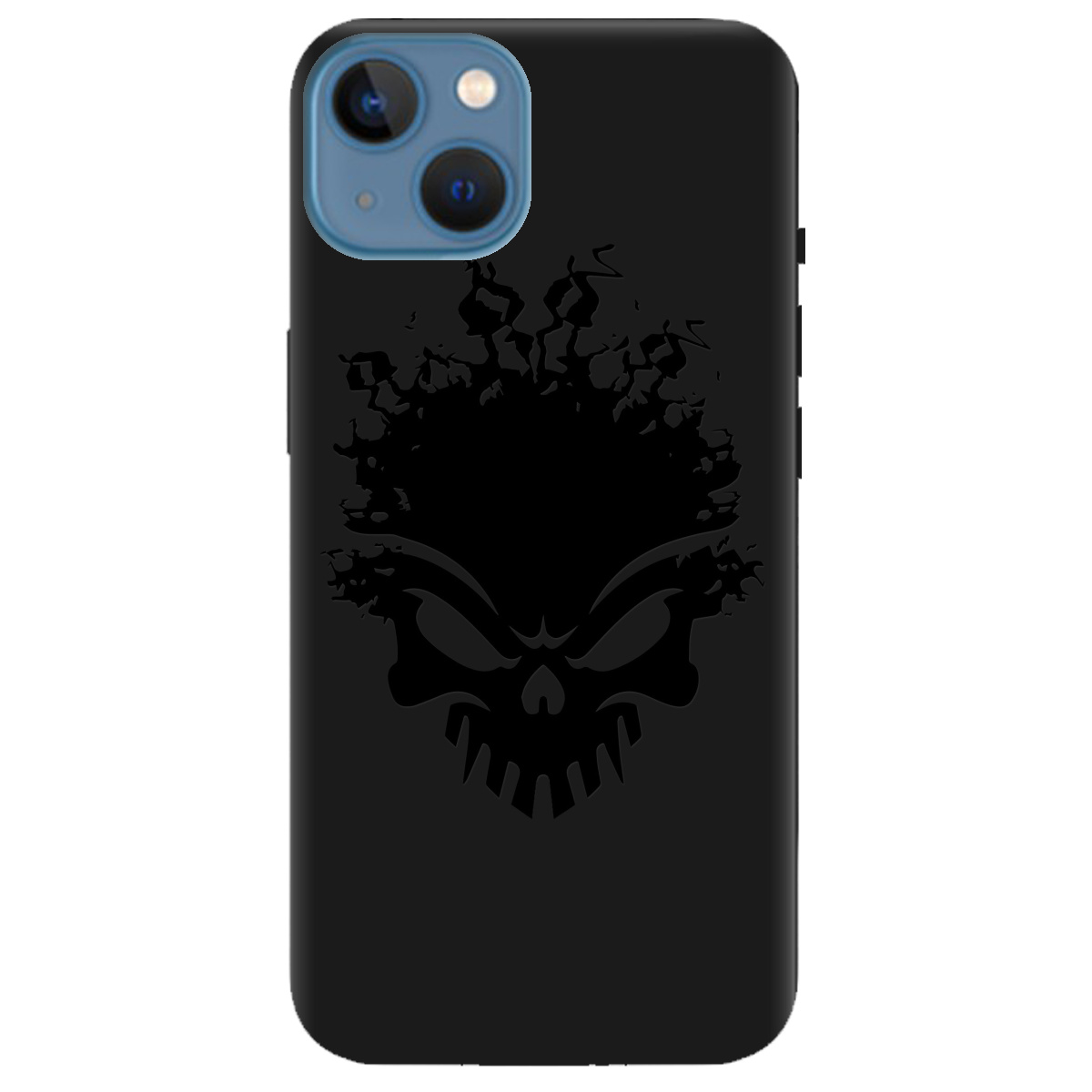 Чехол для Apple iPhone 13 черный матовый soft touch Ugolek - фото 1 Чехол для Apple iPhone 13 черный матовый soft touch Ugolek - фото 1 - Чехлы для телефонов