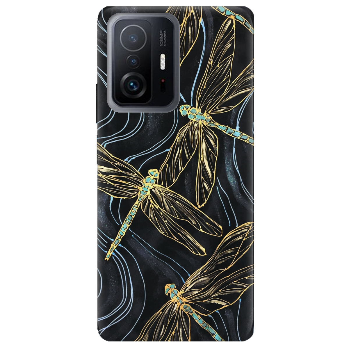 Чохол для Xiaomi 11T Pro Dragonfly - фото 1 Чохол для Xiaomi 11T Pro Dragonfly - фото 1 - Чохли для телефонів