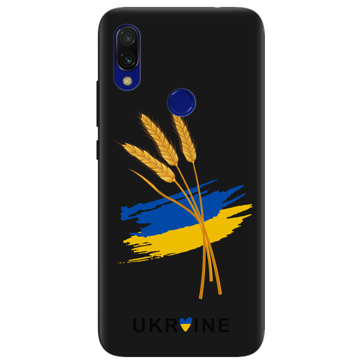Чехол для Xiaomi Redmi Note 7 /  7Pro черный матовый soft touch Spikelets - фото 1 Чехол для Xiaomi Redmi Note 7 /  7Pro черный матовый soft touch Spikelets - фото 1 - Чехлы для телефонов