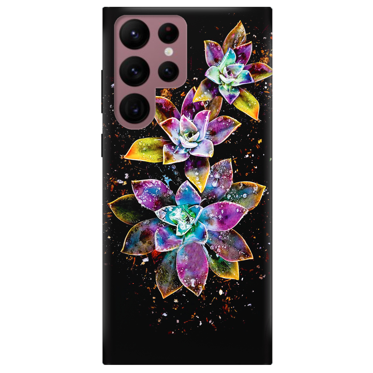 Чехол для Samsung Galaxy S22 Ultra Magical flowers - фото 1 - Чехлы для телефонов