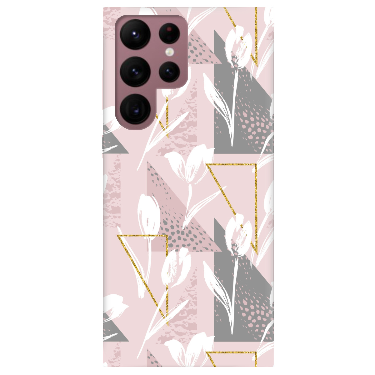 Чехол для Samsung Galaxy S22 Ultra White tulips - фото 1 Чехол для Samsung Galaxy S22 Ultra White tulips - фото 1 - Чехлы для телефонов