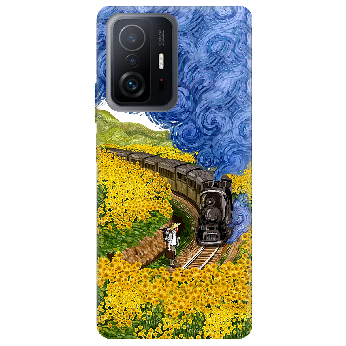 Чехол для Xiaomi 11T Pro Train - фото 1 Чехол для Xiaomi 11T Pro Train - фото 1 - Чехлы для телефонов